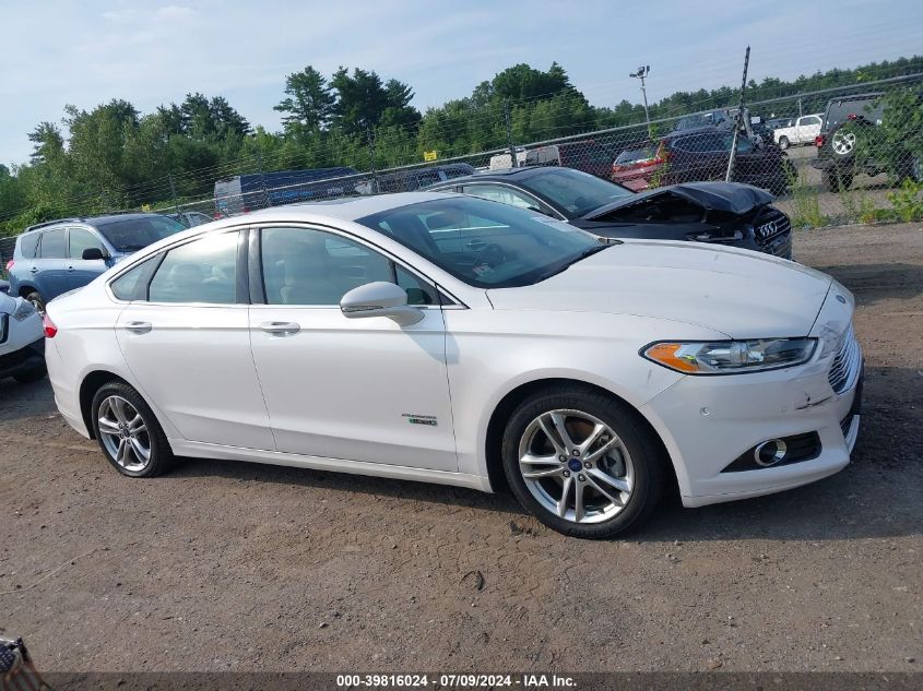 2016 FORD FUSION ENERGI TITANIUM - 3FA6P0SU4GR357400