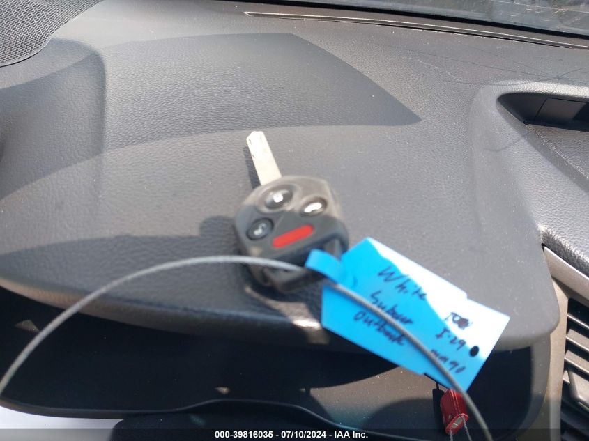 2011 Subaru Outback 2.5I Premium VIN: 4S4BRBCCXB3433337 Lot: 39816035