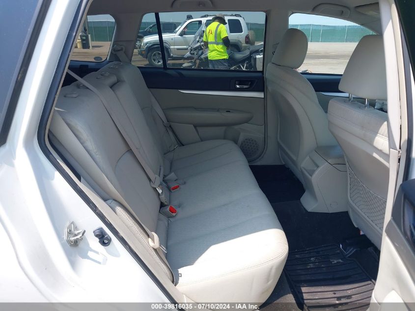 2011 Subaru Outback 2.5I Premium VIN: 4S4BRBCCXB3433337 Lot: 39816035