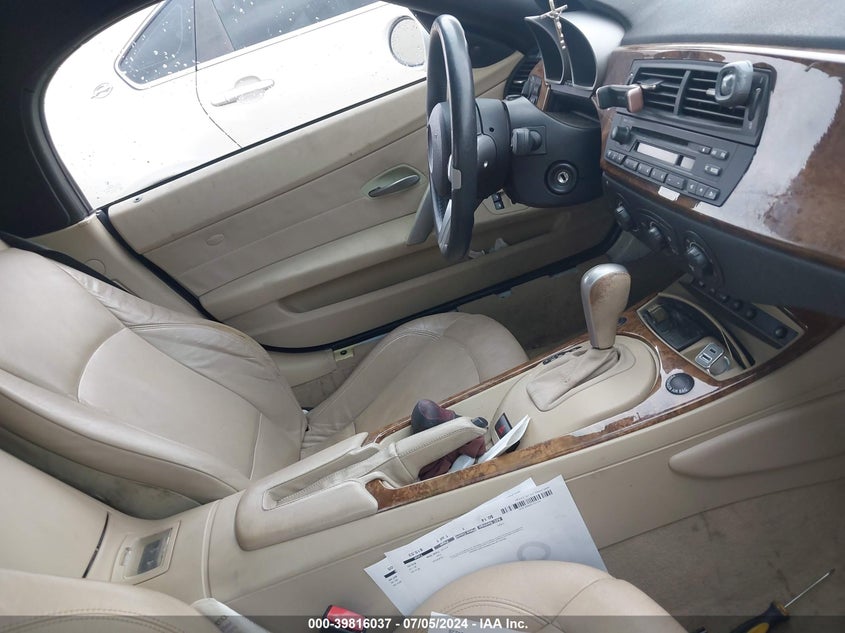 2005 BMW Z4 3.0I VIN: 4USBT53505LU11080 Lot: 39816037