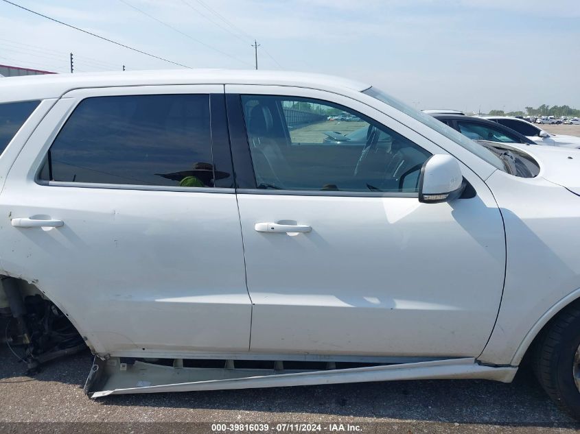 2019 Dodge Durango Gt Plus Rwd VIN: 1C4RDHDGXKC824476 Lot: 39816039