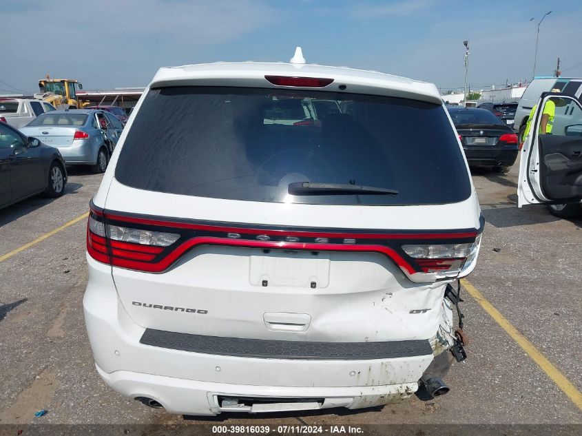 2019 Dodge Durango Gt Plus Rwd VIN: 1C4RDHDGXKC824476 Lot: 39816039