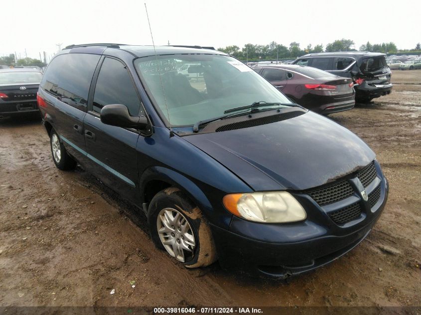 2004 Dodge Grand Caravan Se VIN: 1D4GP24R64B572931 Lot: 39816046