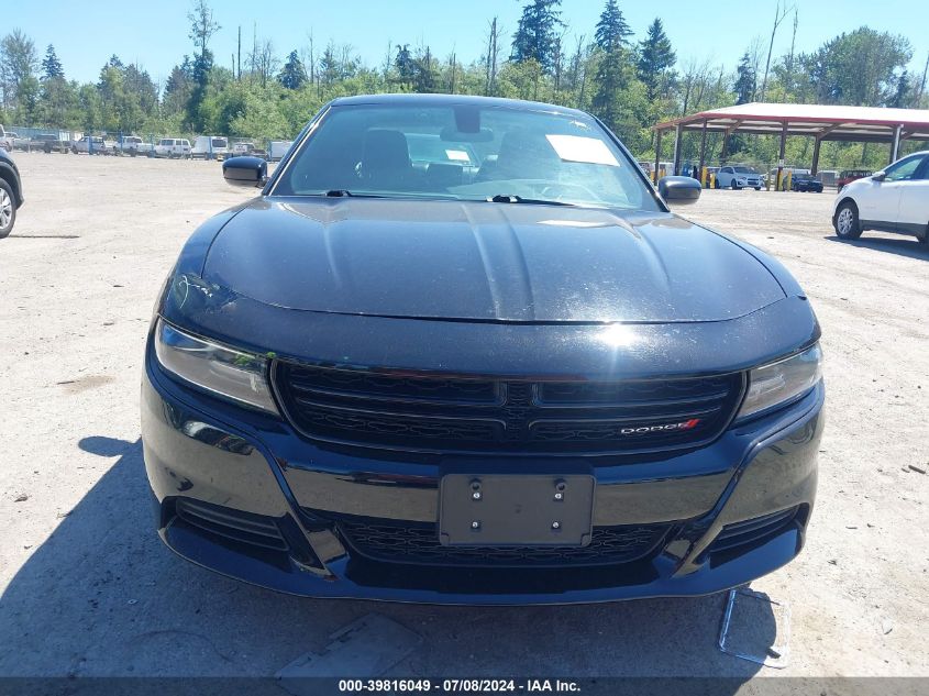 2021 Dodge Charger Sxt Rwd VIN: 2C3CDXBG0MH548431 Lot: 39816049