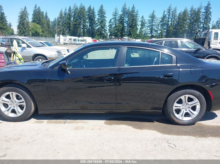 2021 Dodge Charger Sxt Rwd VIN: 2C3CDXBG0MH548431 Lot: 39816049