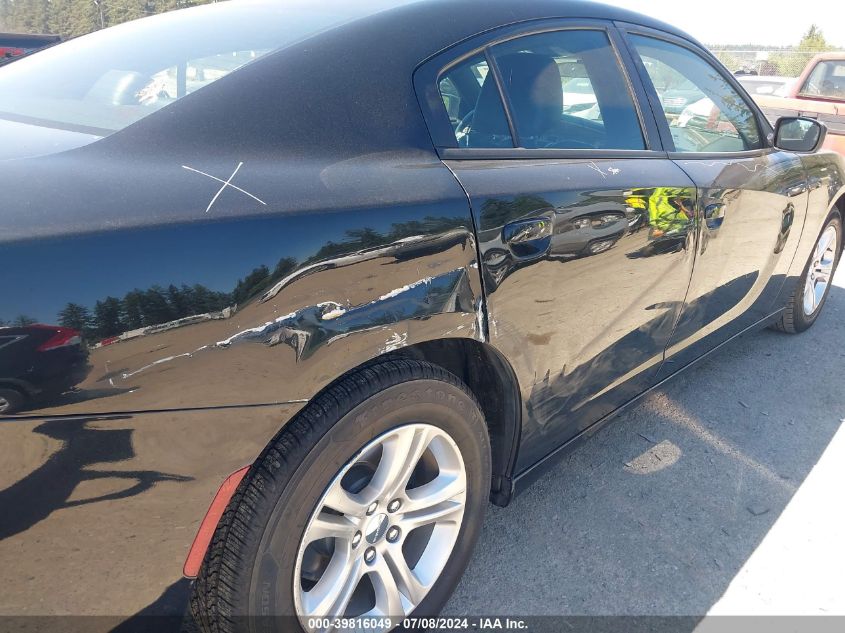 2021 Dodge Charger Sxt Rwd VIN: 2C3CDXBG0MH548431 Lot: 39816049