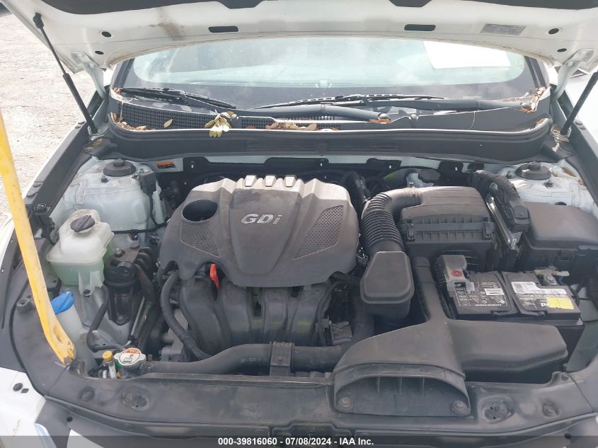 2014 Hyundai Sonata Gls VIN: 5NPEB4ACXEH881199 Lot: 39816060