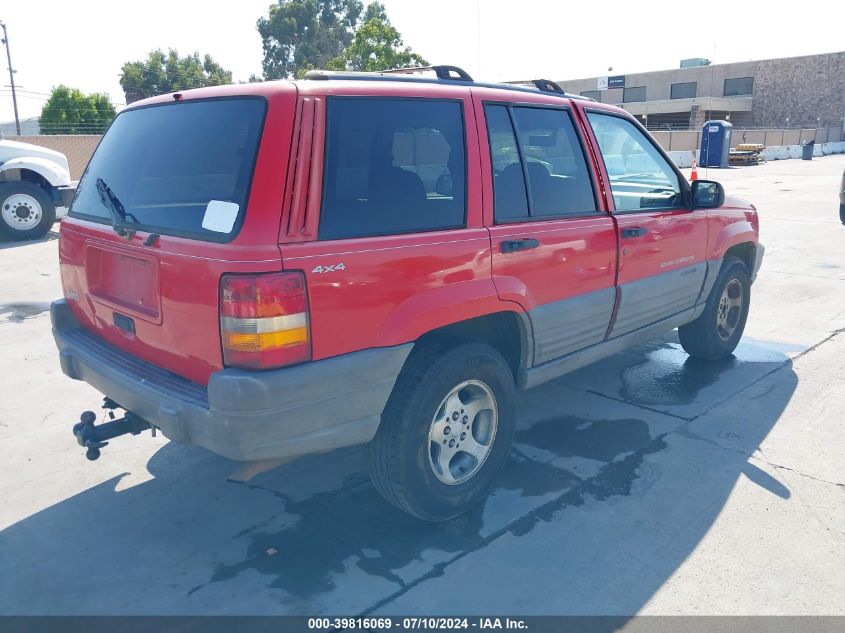 1996 Jeep Grand Cherokee Laredo VIN: 1J4GZ58S2TC303480 Lot: 39816069