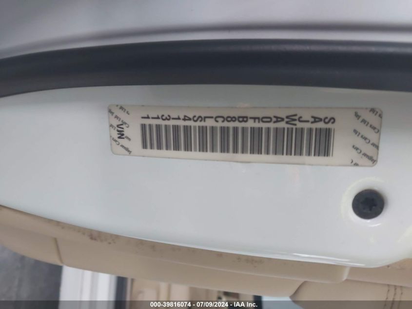 2012 Jaguar Xf VIN: SAJWA0FB8CLS41311 Lot: 39816074