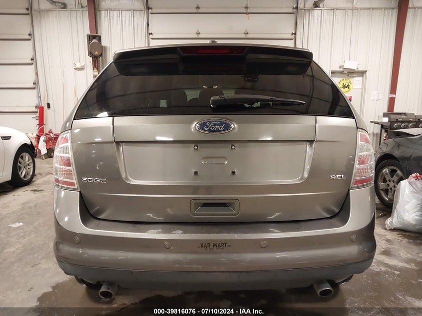 2009 Ford Edge Sel VIN: 2FMDK38C49BA81443 Lot: 39816076