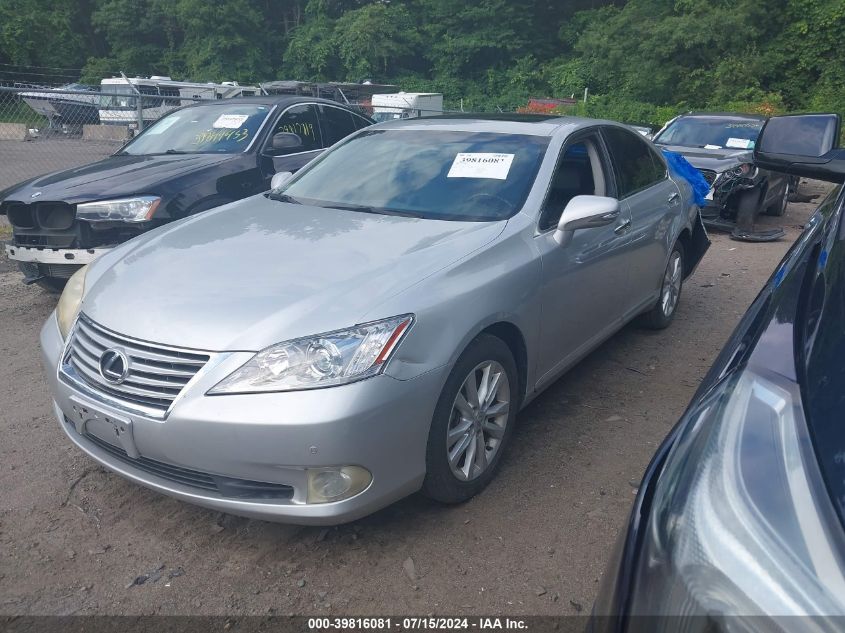 2010 Lexus Es 350 VIN: JTHBK1EGXA2376711 Lot: 39816081