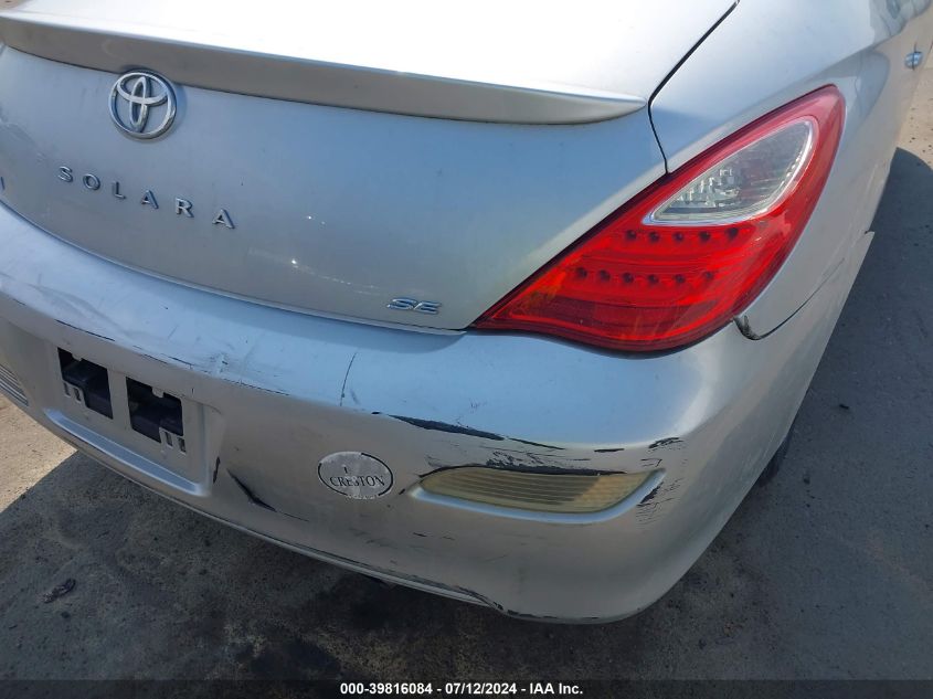 2007 Toyota Camry Solara Se VIN: 4T1CE30P87U756204 Lot: 39816084