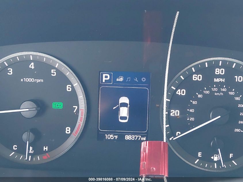 2016 Hyundai Sonata Se VIN: 5NPE24AF6GH285469 Lot: 39816088