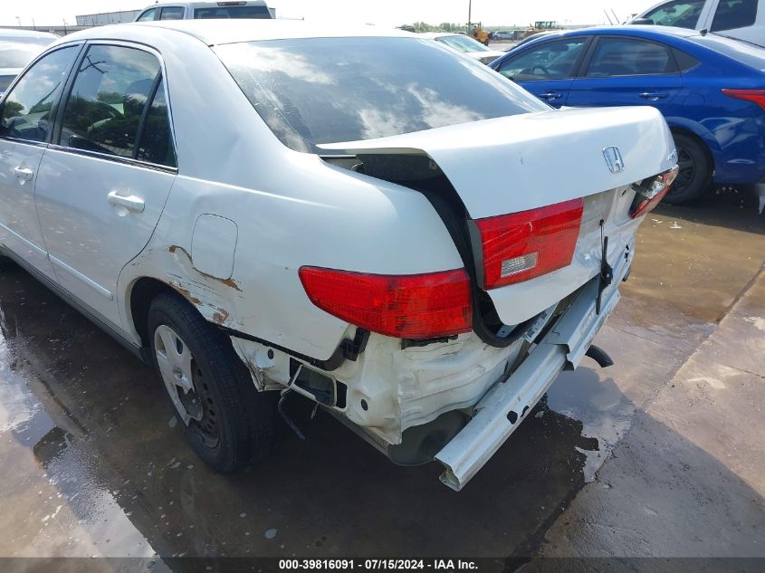 2005 Honda Accord 3.0 Lx VIN: 1HGCM66345A012581 Lot: 39816091