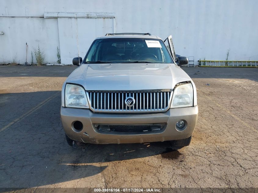 2004 Mercury Mountaineer VIN: 4M2ZU86K94ZJ05778 Lot: 39816104