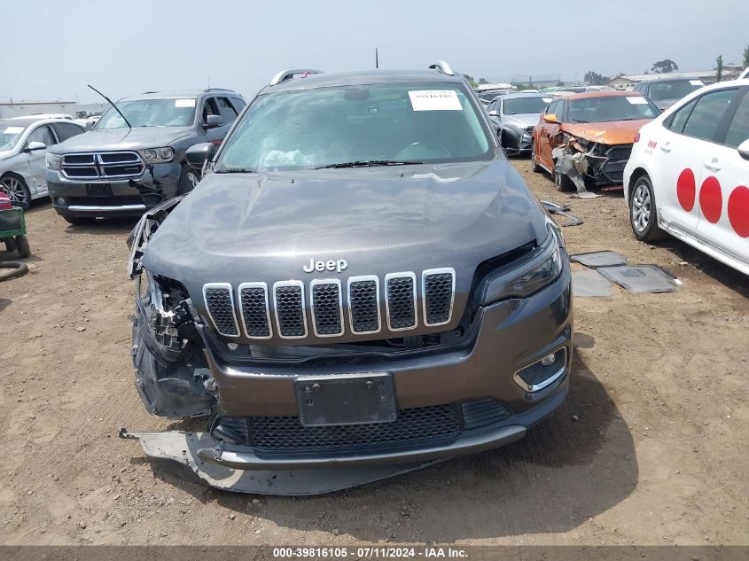 2020 Jeep Cherokee Limited Fwd VIN: 1C4PJLDB9LD614941 Lot: 39816105