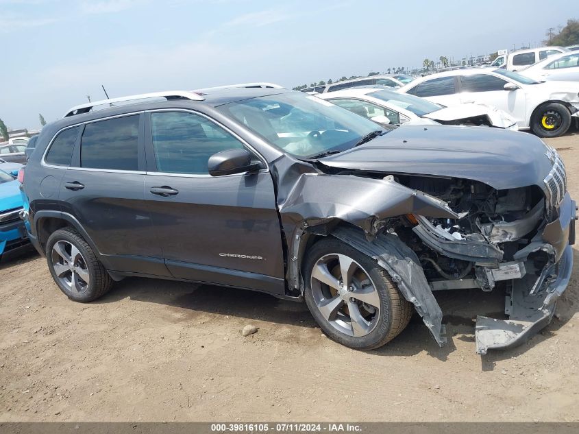 2020 Jeep Cherokee Limited Fwd VIN: 1C4PJLDB9LD614941 Lot: 39816105