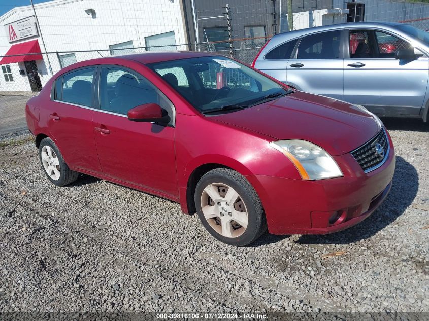 2008 Nissan Sentra 2.0 S VIN: 3N1AB61E88L680050 Lot: 39816106