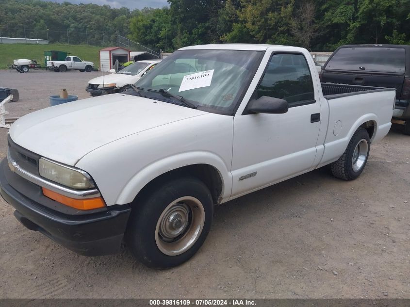 2002 Chevrolet S-10 VIN: 1GCCS145628154929 Lot: 39816109