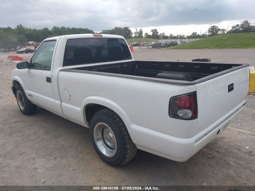 2002 Chevrolet S-10 VIN: 1GCCS145628154929 Lot: 39816109