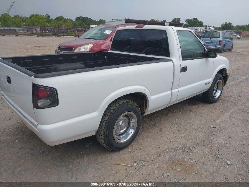 2002 Chevrolet S-10 VIN: 1GCCS145628154929 Lot: 39816109