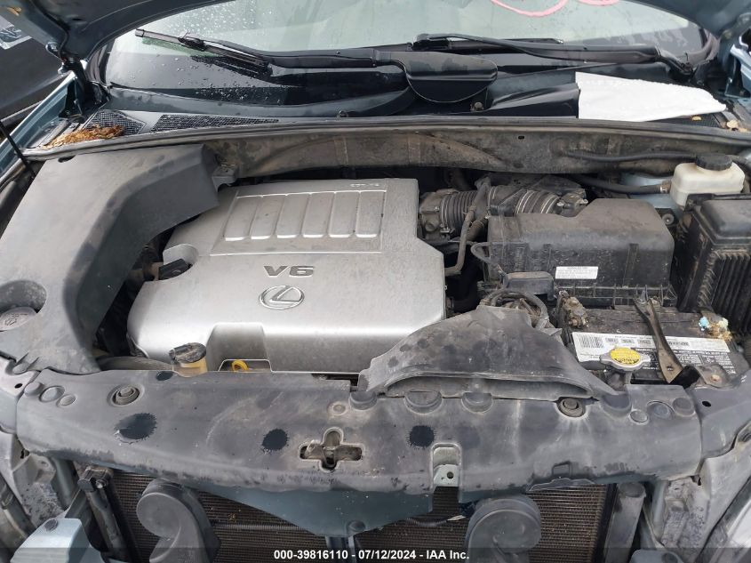 2008 Lexus Rx 350 VIN: 2T2GK31U88C055689 Lot: 39816110