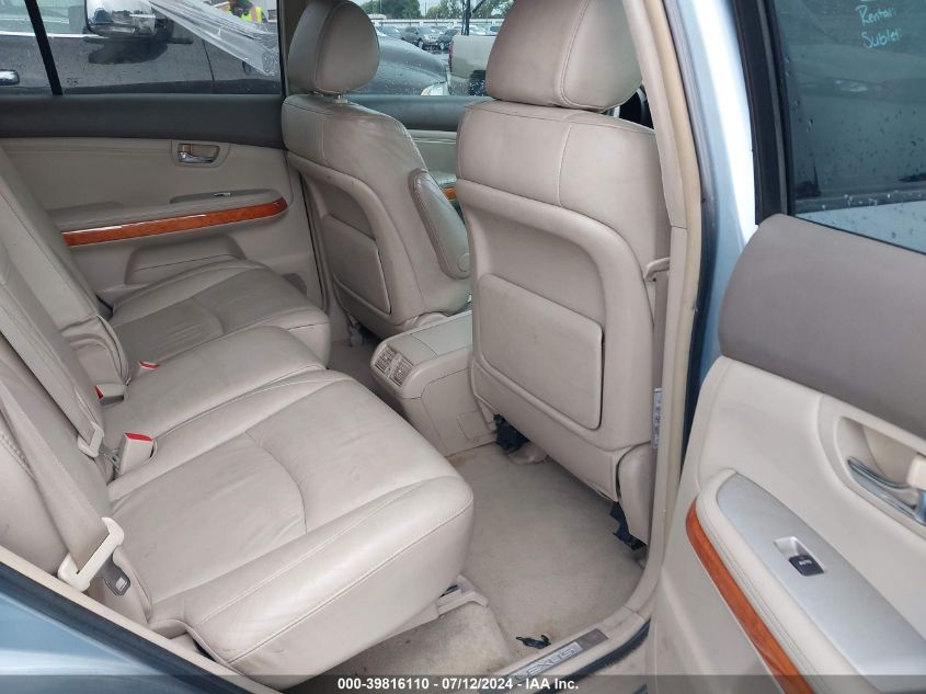 2008 Lexus Rx 350 VIN: 2T2GK31U88C055689 Lot: 39816110