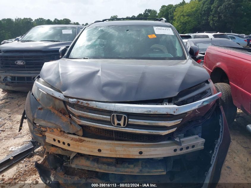 2018 Honda Pilot Ex-L VIN: 5FNYF6H51JB011208 Lot: 39816113