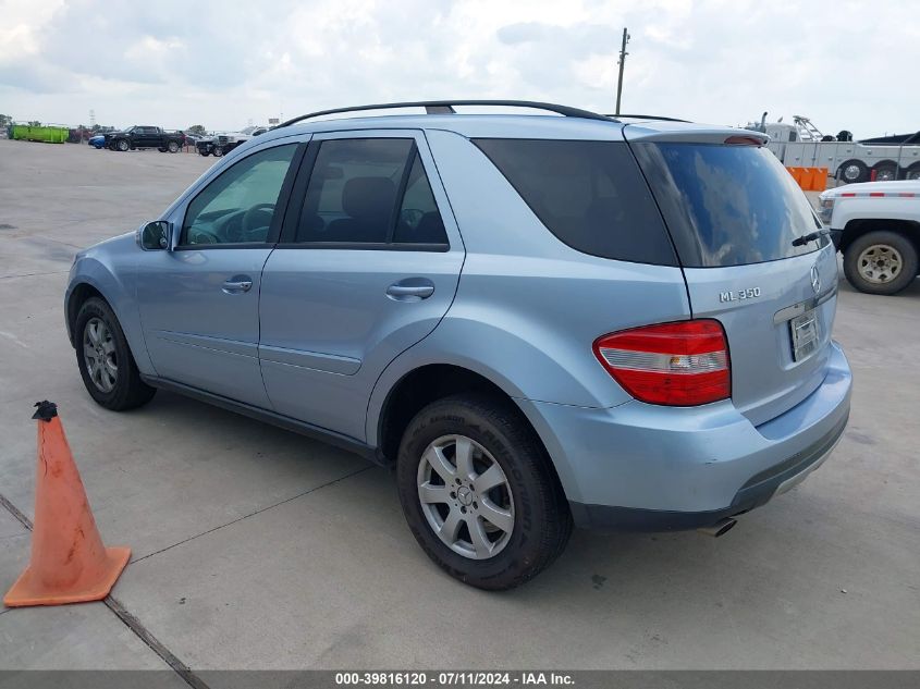 4JGBB86E06A087837 2006 Mercedes-Benz Ml 350 4Matic