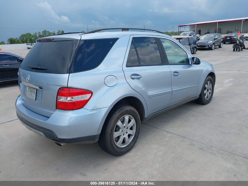 4JGBB86E06A087837 2006 Mercedes-Benz Ml 350 4Matic