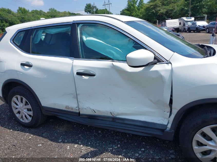 2017 Nissan Rogue S VIN: 5N1AT2MV1HC849007 Lot: 39816148