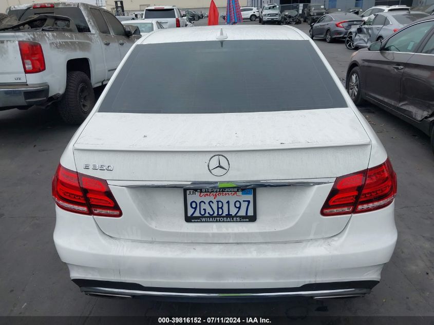 WDDHF5KB1GB305122 2016 Mercedes-Benz E 350