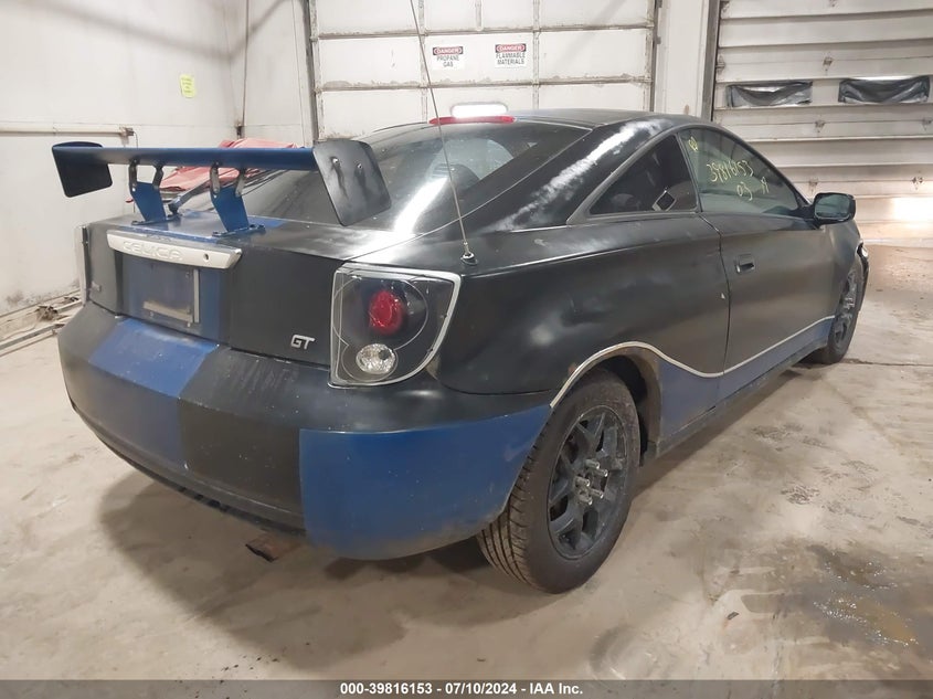 2003 Toyota Celica Gt VIN: JTDDR32T030166698 Lot: 39816153