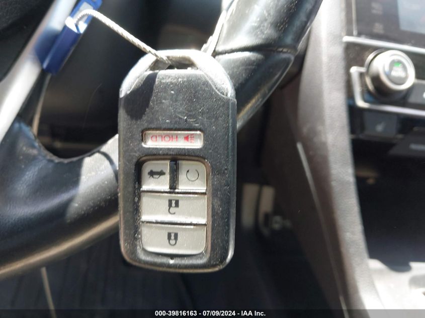 2018 Honda Civic Ex-L VIN: JHMFC1F7XJX010067 Lot: 39816163