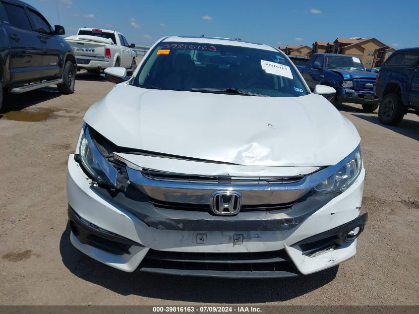 2018 Honda Civic Ex-L VIN: JHMFC1F7XJX010067 Lot: 39816163