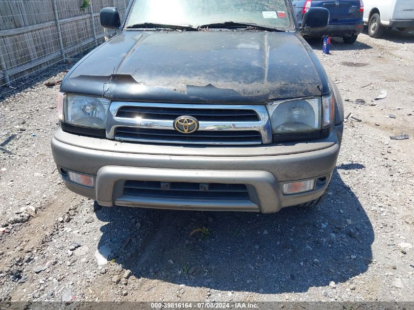 1999 Toyota 4Runner Limited V6 VIN: JT3HN87R2X9020848 Lot: 39816164