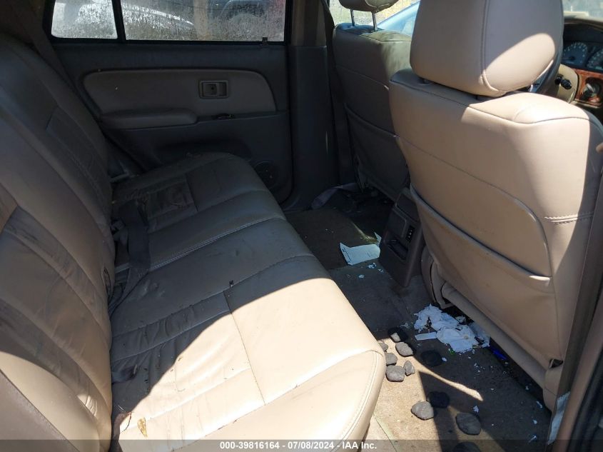 1999 Toyota 4Runner Limited V6 VIN: JT3HN87R2X9020848 Lot: 39816164