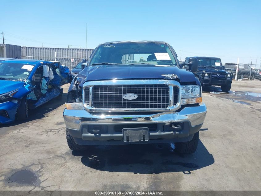 2002 Ford Excursion Xlt VIN: 1FMSU41F72EB07913 Lot: 39816168