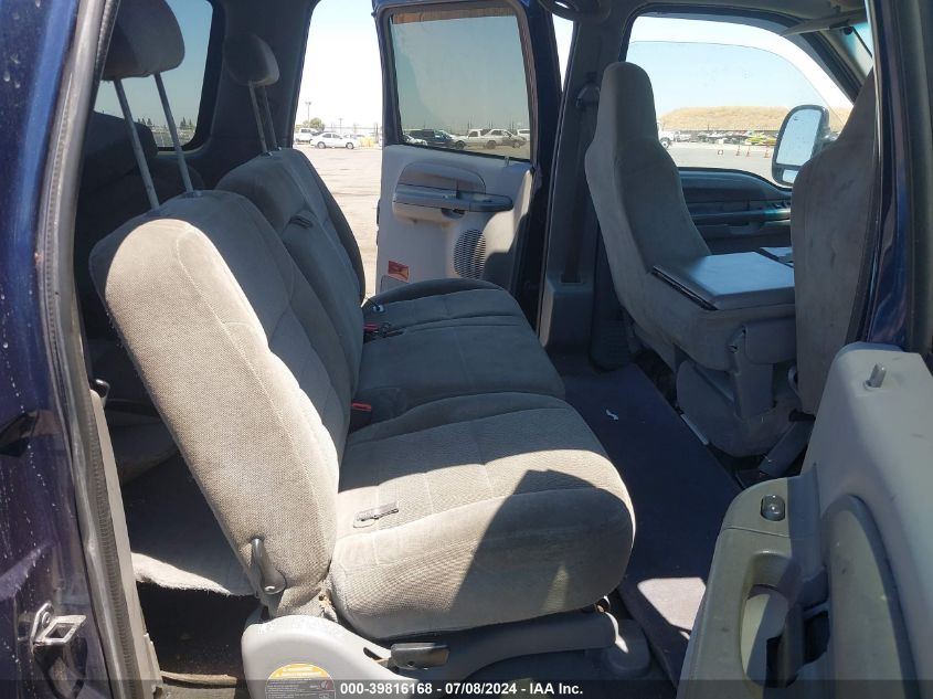 2002 Ford Excursion Xlt VIN: 1FMSU41F72EB07913 Lot: 39816168