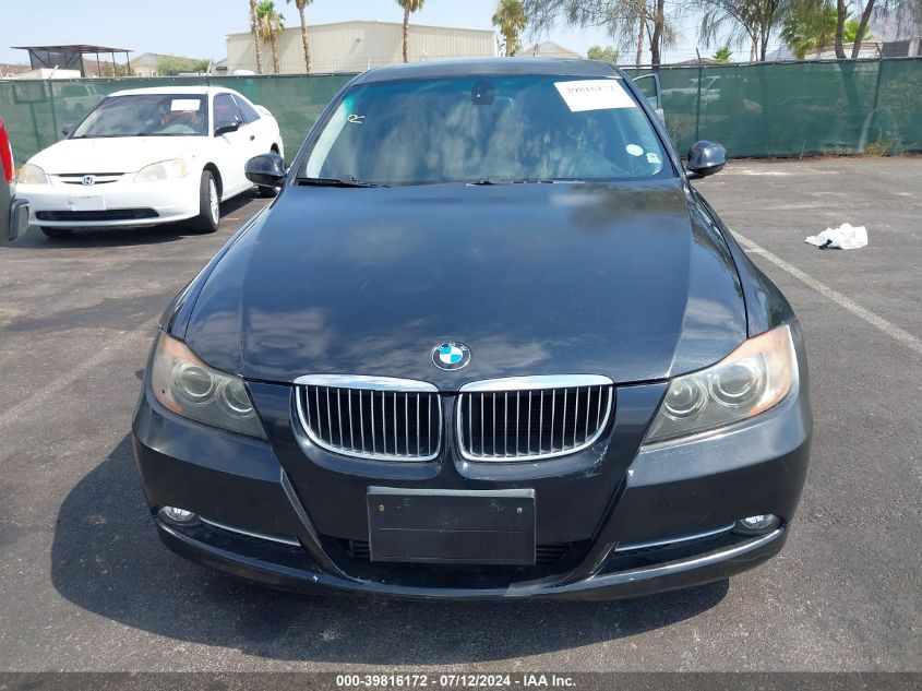 2007 BMW 335I VIN: WBAVB73507VF54233 Lot: 39816172