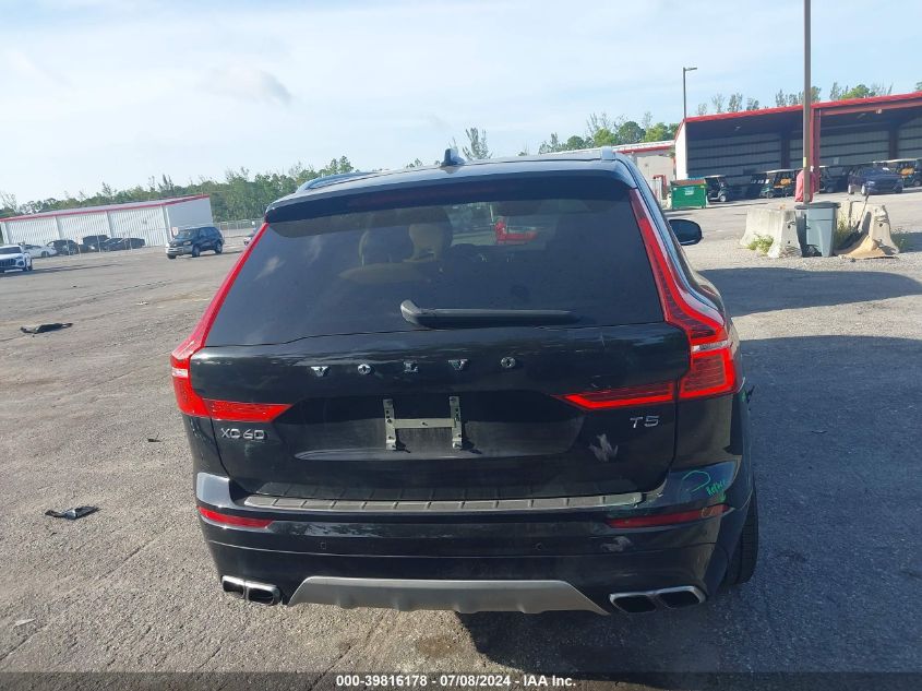 2019 Volvo Xc60 T5 Momentum VIN: LYV102DK1KB246833 Lot: 39816178