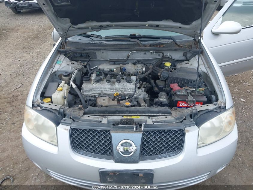 2006 Nissan Sentra 1.8S VIN: 3N1CB51D16L453225 Lot: 39816179