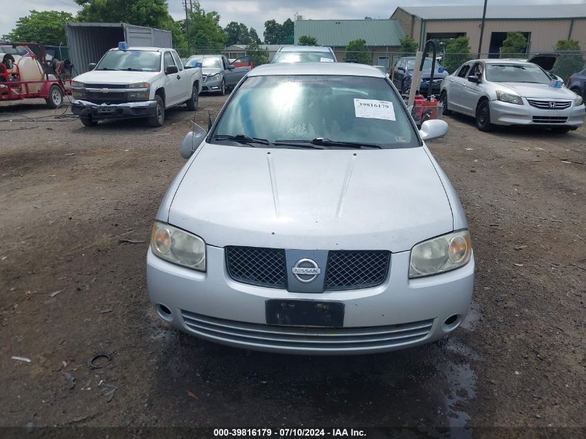 2006 Nissan Sentra 1.8S VIN: 3N1CB51D16L453225 Lot: 39816179