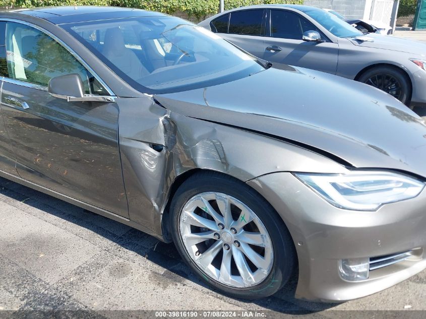 2016 Tesla Model S 60D/70D/75D/85D/90D VIN: 5YJSA1E25GF147402 Lot: 39816190