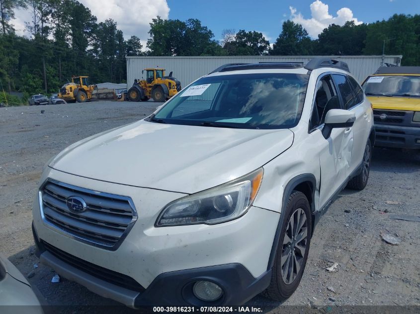 2017 Subaru Outback 2.5I Limited VIN: 4S4BSANC5H3311635 Lot: 39816231