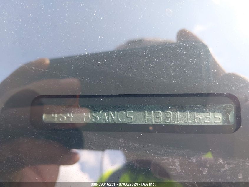 2017 Subaru Outback 2.5I Limited VIN: 4S4BSANC5H3311635 Lot: 39816231