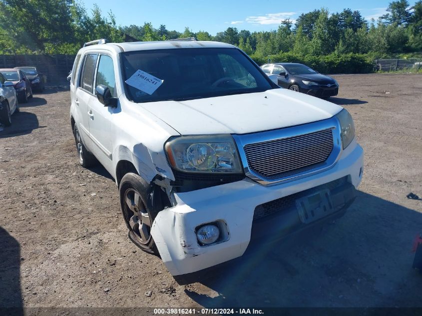 2011 Honda Pilot Ex-L VIN: 5FNYF4H5XBB031706 Lot: 39816241