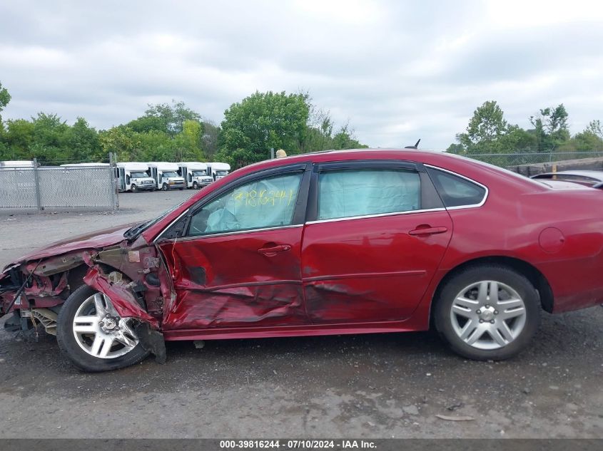 2011 Chevrolet Impala Lt VIN: 2G1WB5EK8B1254275 Lot: 39816244