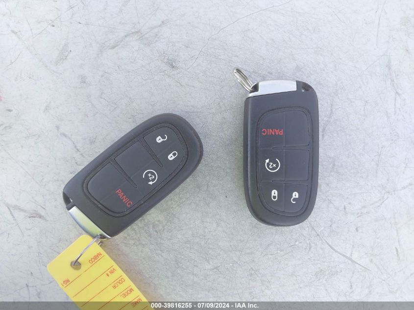 2016 Jeep Cherokee Limited VIN: 1C4PJLDB9GW184208 Lot: 39816255