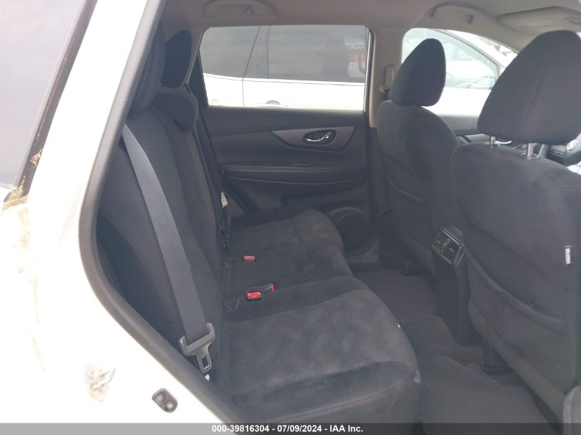 2014 Nissan Rogue Sv VIN: 5N1AT2MV7EC841831 Lot: 39816304